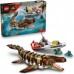 LEGO Misja na łodzi i model mozazaura