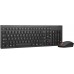 Lenovo 4X31R64491 klawiatura Dołączona myszka Biuro RF Wireless Black