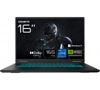 GIGABYTE Gaming A16 CMHI2DE894SH, Black Steel Gaming Laptop, Core i7-13620H, RTX 4050