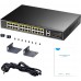 Cudy GS1026PS2     Gigabit Ethernet (10/100/1000) Support PoE Black