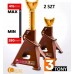 JCB Kobyłki podstawki samochodowe 3t (zestaw 2szt) (h min 280mm, h max 415mm)