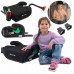 FOTELIK SAMOCHODOWY PODKŁADKA SIEDZISKO Z ISOFIX BLACK R129 125-150 CM