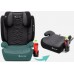 FMonroe FOTELIK SAMOCHODOWY MODEL VINCENT SZARO-BLACK PIKOWANY R129 100-150 CM ISOFIX