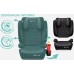 FMonroe FOTELIK SAMOCHODOWY MODEL VINCENT SZARO-BLACK PIKOWANY R129 100-150 CM ISOFIX