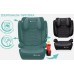 FMonroe FOTELIK SAMOCHODOWY MODEL VINCENT SZARO-BLACK PIKOWANY R129 100-150 CM ISOFIX