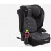 FMonroe FOTELIK SAMOCHODOWY MODEL VINCENT SZARO-BLACK PIKOWANY R129 100-150 CM ISOFIX