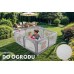 ExtraLink KOJEC DZIECIĘCY Z MATĄ PIANKOWĄ 150x180 cm PLAC ZABAW SUCHY BASEN UCHWYTY I 50 PIŁEK