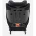 FMonroe FOTELIK SAMOCHODOWY MODEL LEONARDO Black-Green Pikowany R129 100-150 CM ISOFIX