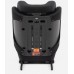 FMonroe FOTELIK SAMOCHODOWY MODEL LEONARDO Black-Green Pikowany R129 100-150 CM ISOFIX