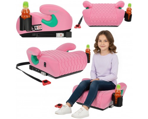 FMonroe Fpodkładka siedisko z isofix pink R129 125-150 CM