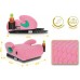 FMonroe Fpodkładka siedisko z isofix pink R129 125-150 CM