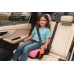 FMonroe Fpodkładka siedisko z isofix pink R129 125-150 CM