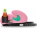 FMonroe Fpodkładka siedisko z isofix pink R129 125-150 CM