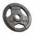 cast iron olympic zestaw 4x5kg, otwór 51mm, plate z uchwytami, REBEL ACTIVE