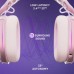 Oniverse Polaris wireless gaming headset, pink
