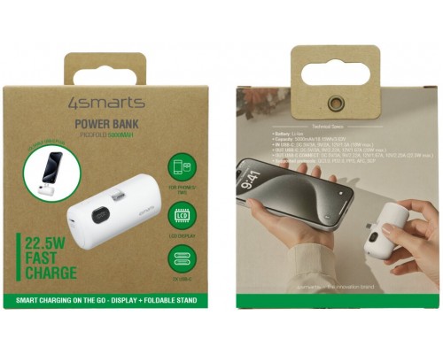 4smarts PicoFold 5000mAh 22.5W White