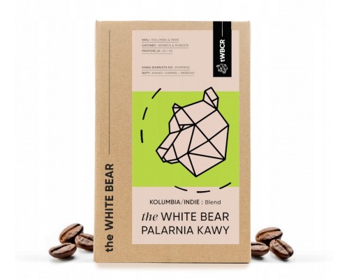 The White Bear Kolumbia/Indie 1kg