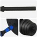 vidaXL Zestaw hantli 2 w 1 Black i blue 121 x 19,5 x 19,5 cm