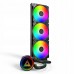 Montech LightFlow ARGB 360 Black zestaw AIO