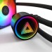 Montech LightFlow ARGB 360 Black zestaw AIO