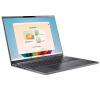 Laptop Acer Notebook Aspire Aspire 16 AI A16-11M-X4X3 CPU Qualcomm Snapdragon X X1-26-100 3000 MHz 16" 1920x1200 RAM 16GB LPDDR5x SSD 512GB Qualcomm Adreno GPU Integrated ENG Card Reader microSD Windows 11 Home Steel Grey 1.55 kg NX.JLNEL.001