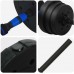 vidaXL Zestaw hantli 4 w 1 Black i blue 121 x 19,5 x 19,5 cm