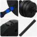 vidaXL Zestaw hantli 4 w 1 Black i blue 121 x 19,5 x 19,5 cm