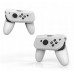 2x Handgrip Handles Pad Na Joy-cony For Nintenfor Switch / Oled / Jys-ns226 / 2x White