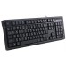 A4Tech A4tech FKS12, multimedialna cicha klawiatura biurowa, CZ/US, USB, czarny