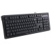 A4Tech A4tech FKS12, multimedialna cicha klawiatura biurowa, CZ/US, USB, czarny