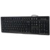 A4Tech A4tech FKS12, multimedialna cicha klawiatura biurowa, CZ/US, USB, czarny