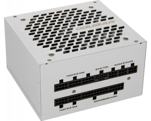 COUGAR GEXX2 1000 SNOW PSU,80 plus Gold, 1000W, Fully Modular, PCI-E 5.0 support, Color - WHITE