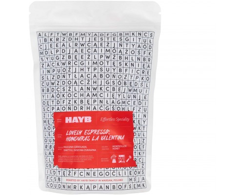 HAYB - kawa ziarnista Lovely Espresso Honduras La Valentina Espresso 250 g