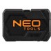 Neo Zestaw kluczy nasadowych 1/4", 20 szt., satynowy