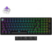 Keychron K4 HE, Gateron Double-Rail Magnetic Nebula Switch, Wireless, czarny, US