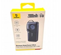 Baseus LiPo PowerBank 20000mAh 67W  kablem do ładowania EnerCore CR11 BASEUS E0027H00 (6932172691929)