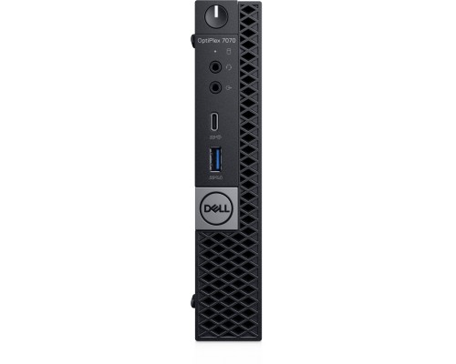 Komputer tecXL tecXL OptiPlex 7070 MP (Dell Refurbished) Intel® Core™ i3 i3-9100T 16 GB DDR4-SDRAM 256 GB SSD Windows 10 Pro MFF Mini PC Black