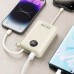 Dudao Dudao K14+ 20000mAh 22.5W USB-C / USB-A / wbudowane kable Lightning i USB-C - White