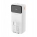 Dudao Dudao K15Max 30000mAh PD 22.5W  kablami USB-C i Lightning - White