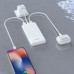Dudao Dudao K10Pro 2,4A 20000mAh 2 x USB-A - White