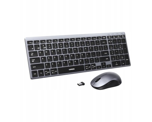 Ugreen UGREEN Bezprzewodowy zestaw Klawiatura + Mysz MK552
