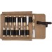 Kirschen Kirschen Leather roll-up bag, empty 12 compartments