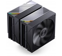Jonsbo CA90 chłodzenie CPU, Dual-Tower, 1 x 130mm / 1 x 120mm, PWM, ARGB - czarny