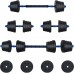 vidaXL vidaXL Zestaw hantli 2 w 1 40kg Black i blue