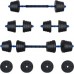 vidaXL vidaXL Zestaw hantli 2 w 1 40kg Black i blue