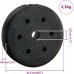 vidaXL vidaXL Zestaw hantli 2 w 1 40kg Black i blue