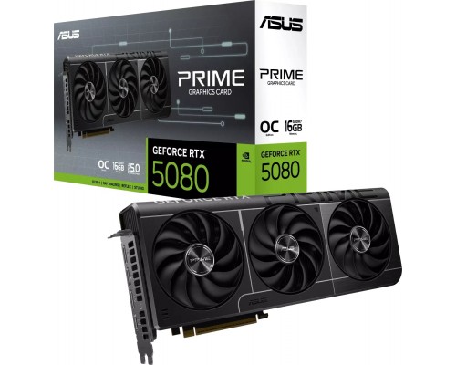 Asus Prime GeForce RTX 5080 EVO OC 16GB GDDR7 (PRIME-RTX5080-O16G-EVO)
