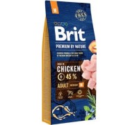 Brit Premium By Nature Adult M Medium 15kg