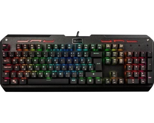 Modecom Volcano Hammer Brown switch (K-MC-HAMMER-U-BROWN-RGB-DE)