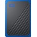 SSD WD SSD My Passport Go 1 TB Black-blue (WDBMCG0010BBT-WESN)